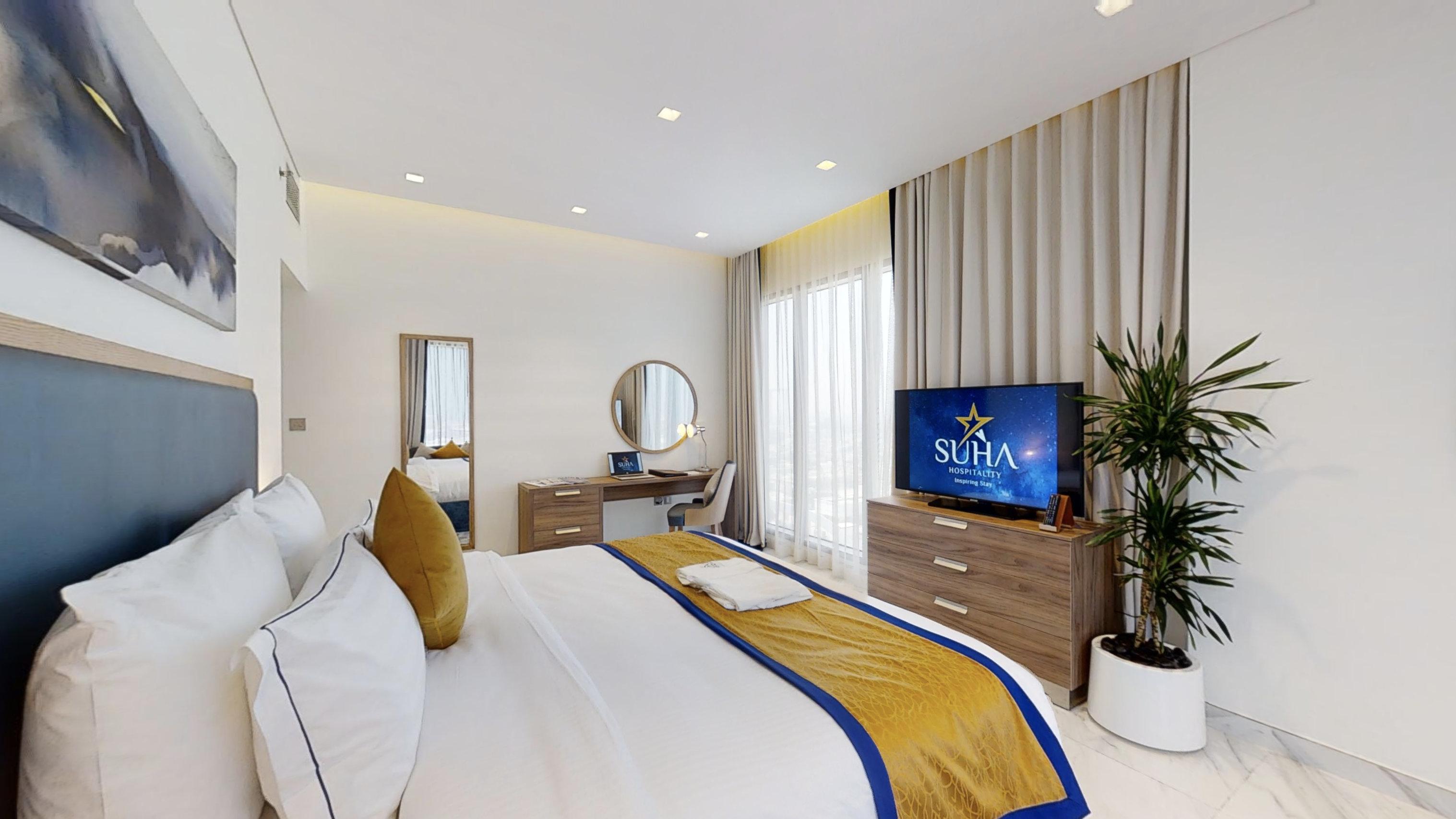 Lägenhetshotell Suha Mina Rashid Dubai