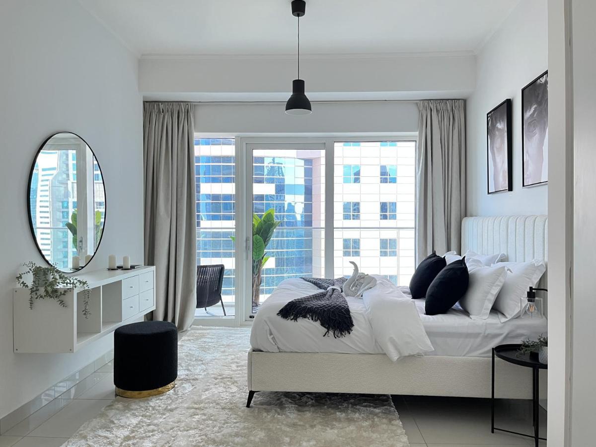 Trophy - Sparkling W Palm View With Direct Access To Marina Walk Apartamento