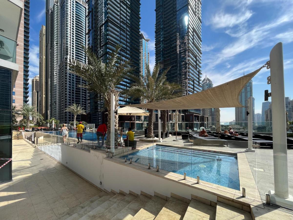 Trophy - Sparkling W Palm View With Direct Access To Marina Walk Apartamento