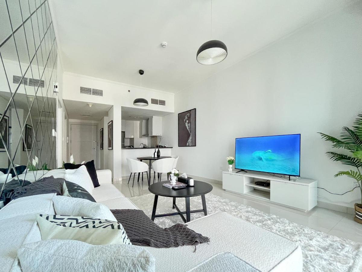 Apartamento Trophy - Sparkling W Palm View With Direct Access To Marina Walk
