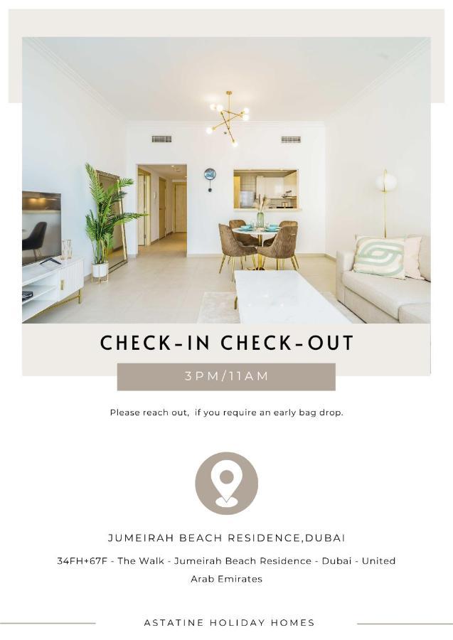 Apartment Beautifully Furnished 1br-dubai Eye View And Private Beach Access