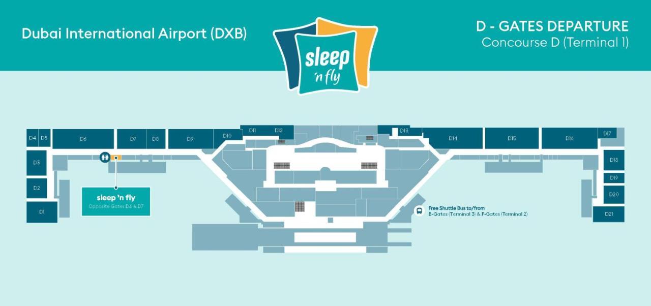 Kapselhotell Sleep 'n Fly Sleep Lounge, D-gates Terminal 1 - Transit Only