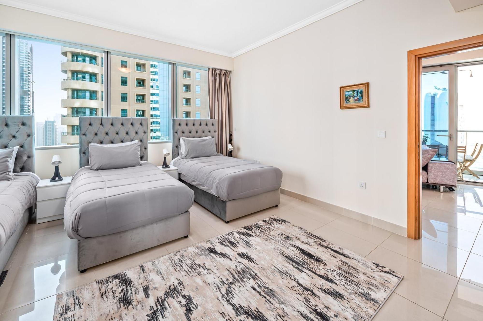 Breathtaking Sea-view In Marina - Palm Views!