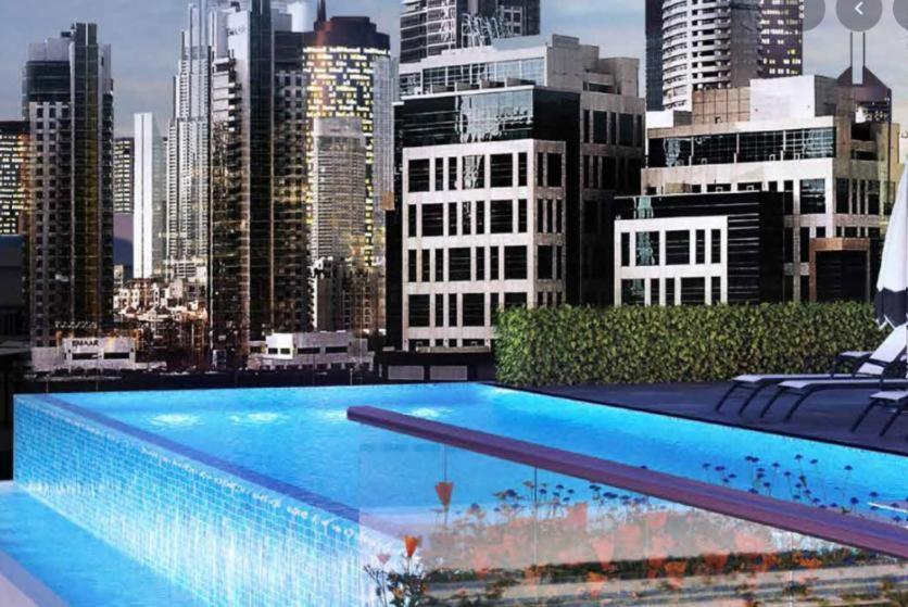 Brown Stone - Canal & Burj Khalifa View Bayz Hébergement de vacances *