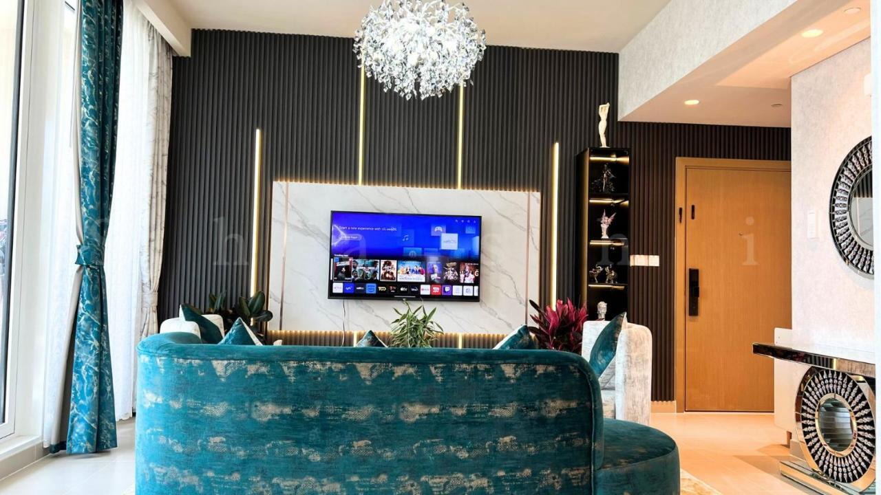The Shrashi Suites, Creek Harbour - Paradise On The Island With Skyline & Burj Khaleefa View Сasa de vacaciones