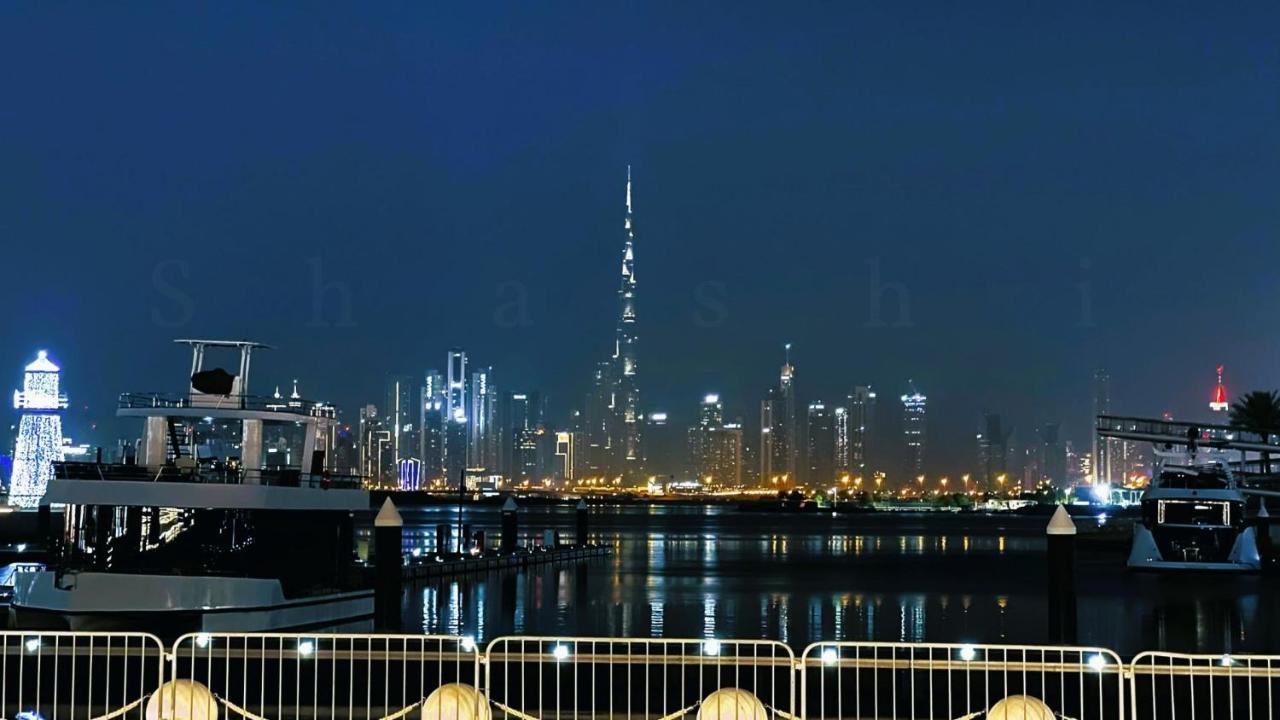 The Shrashi Suites, Creek Harbour - Paradise On The Island With Skyline & Burj Khaleefa View Сasa de vacaciones