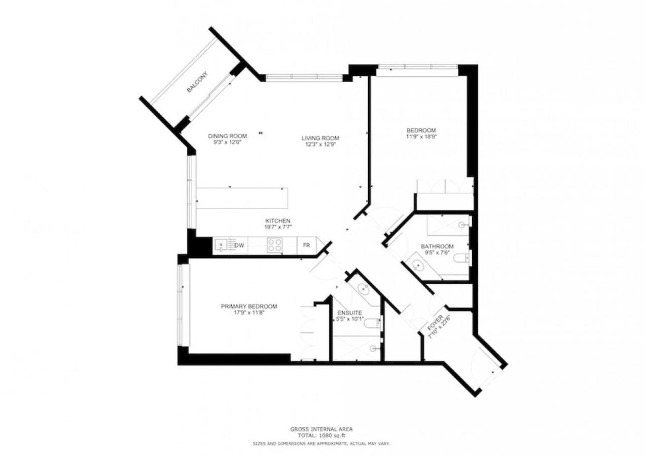 Torch Tower - Opulent Two Bedroom Appartement
