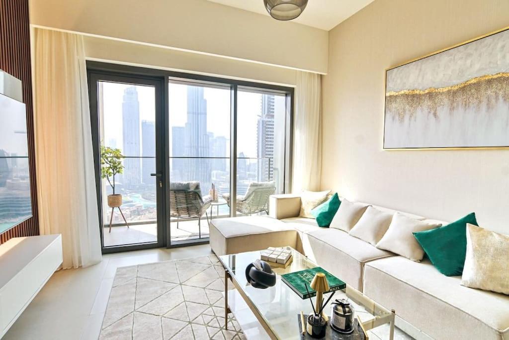 Lejlighed Luxury 2br High Floor Apt. W/ Burj Khalifa View With Laser Light Show And Dancing Fountain View *