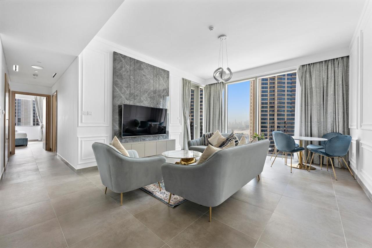 Appartement Welhome - Stunning With Sea Views In Creek Harbour Dubai