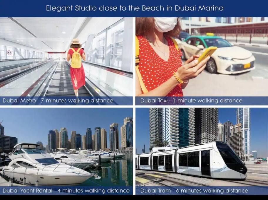 Luxe 1 Bedroom Near Dmcc Metro & Jbr Apartament