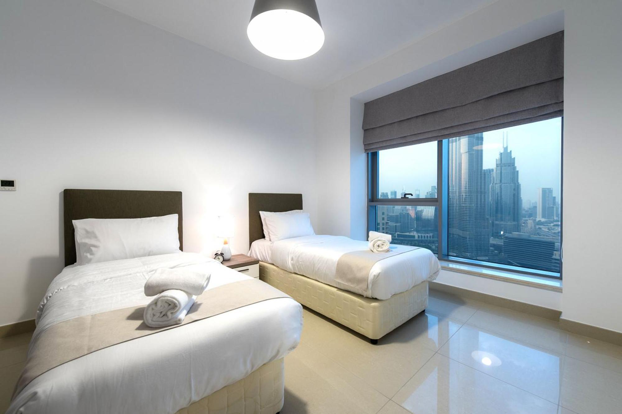 Spectacular Burj Khalifa View 2br 29 Boulevard Tower 2 Apartment Dubai