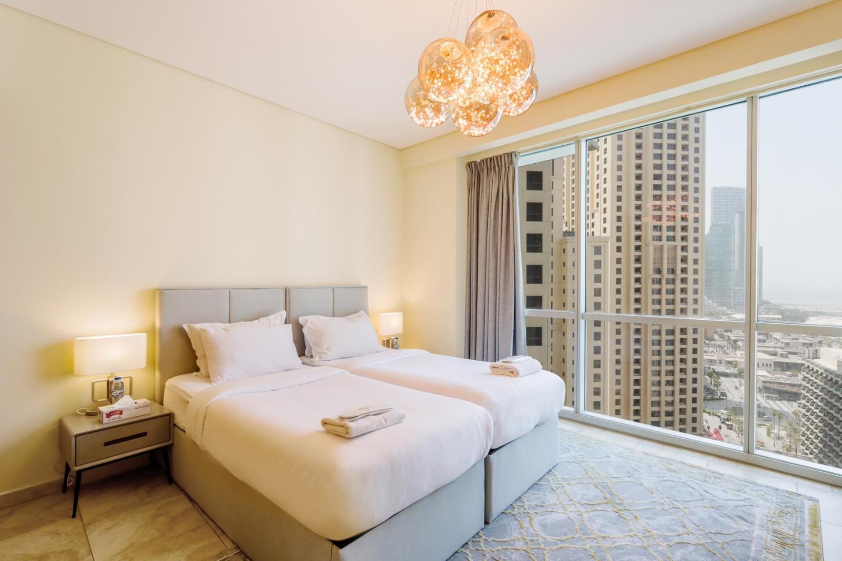 Apartament Heart Of Jbr - Al Fattan Marine Tower 3 Bedroom En-suite Maid With Sea View *