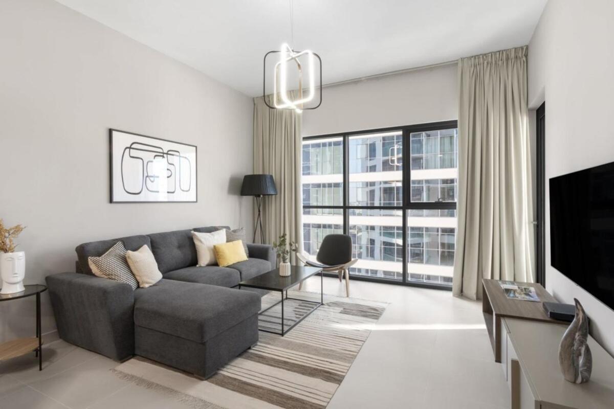 Apartamento Silkhaus Design 1bdr With Burj Khalifa View In New Tower Dubai