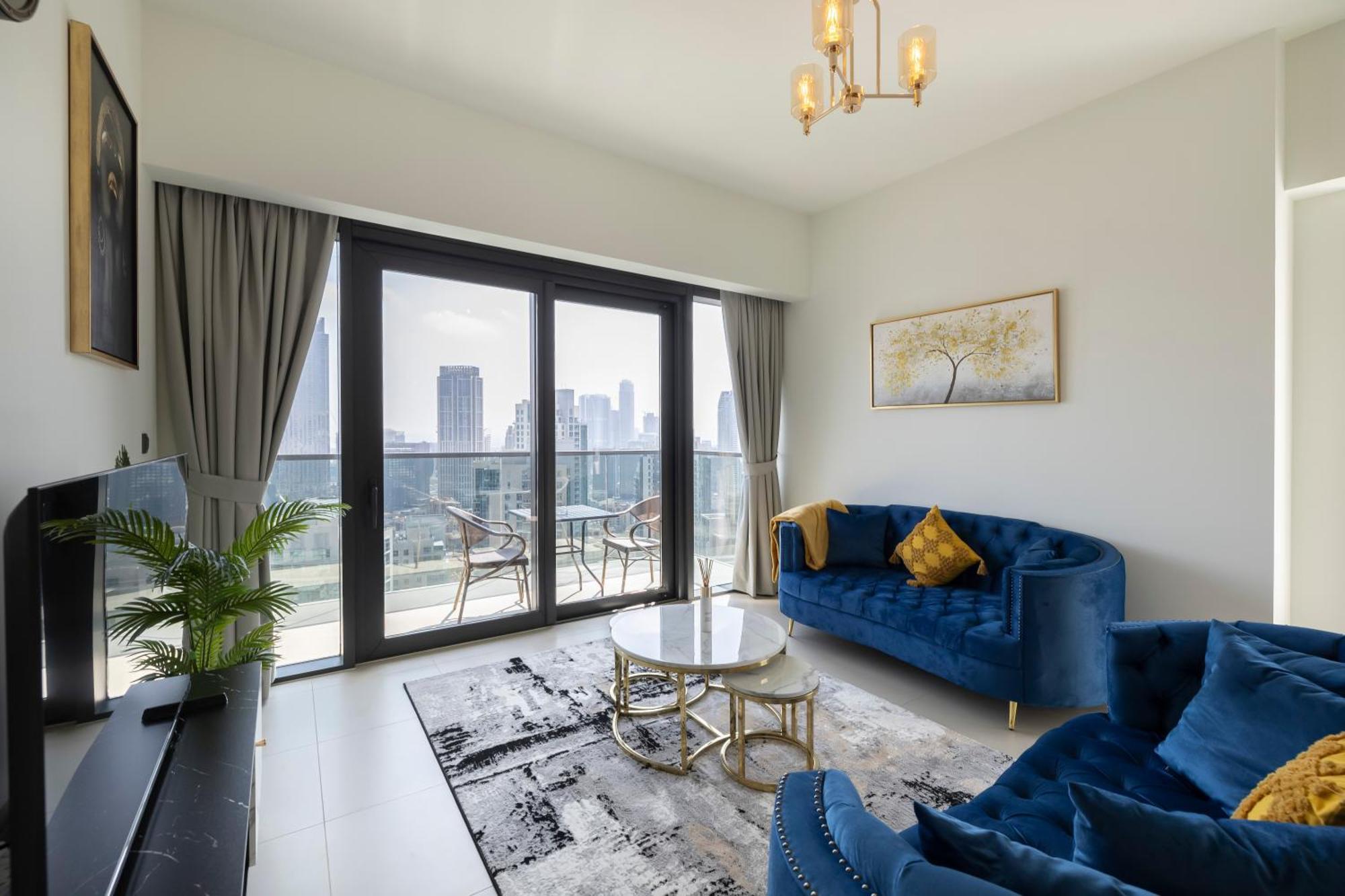 Apartamento Luxury 2-br Apt With Burj View Dubái