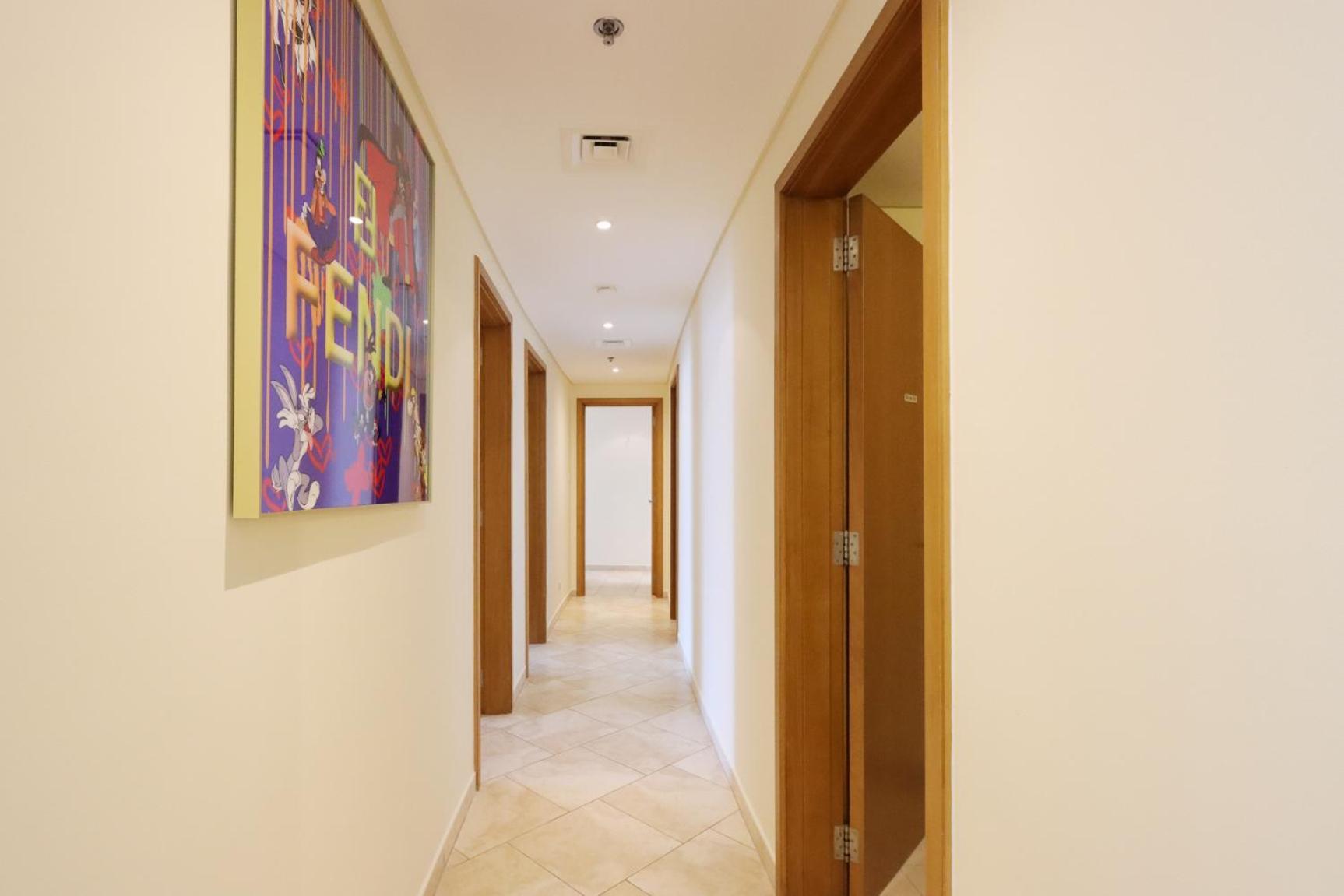 Apartament Heart Of Jbr - Al Fattan Marine Tower 3 Bedroom En-suite Maid With Sea View *