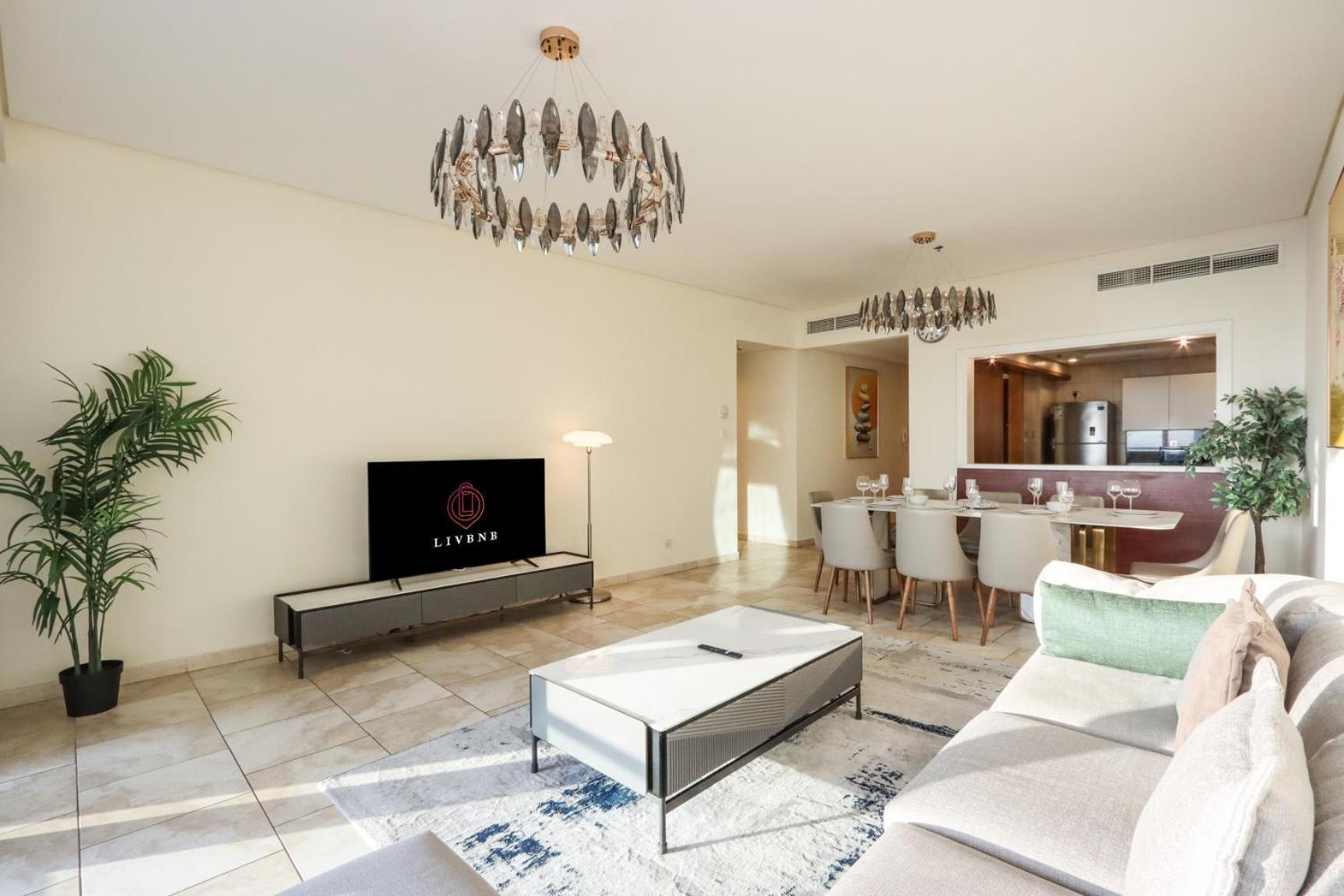 Apartament Heart Of Jbr - Al Fattan Marine Tower 3 Bedroom En-suite Maid With Sea View *