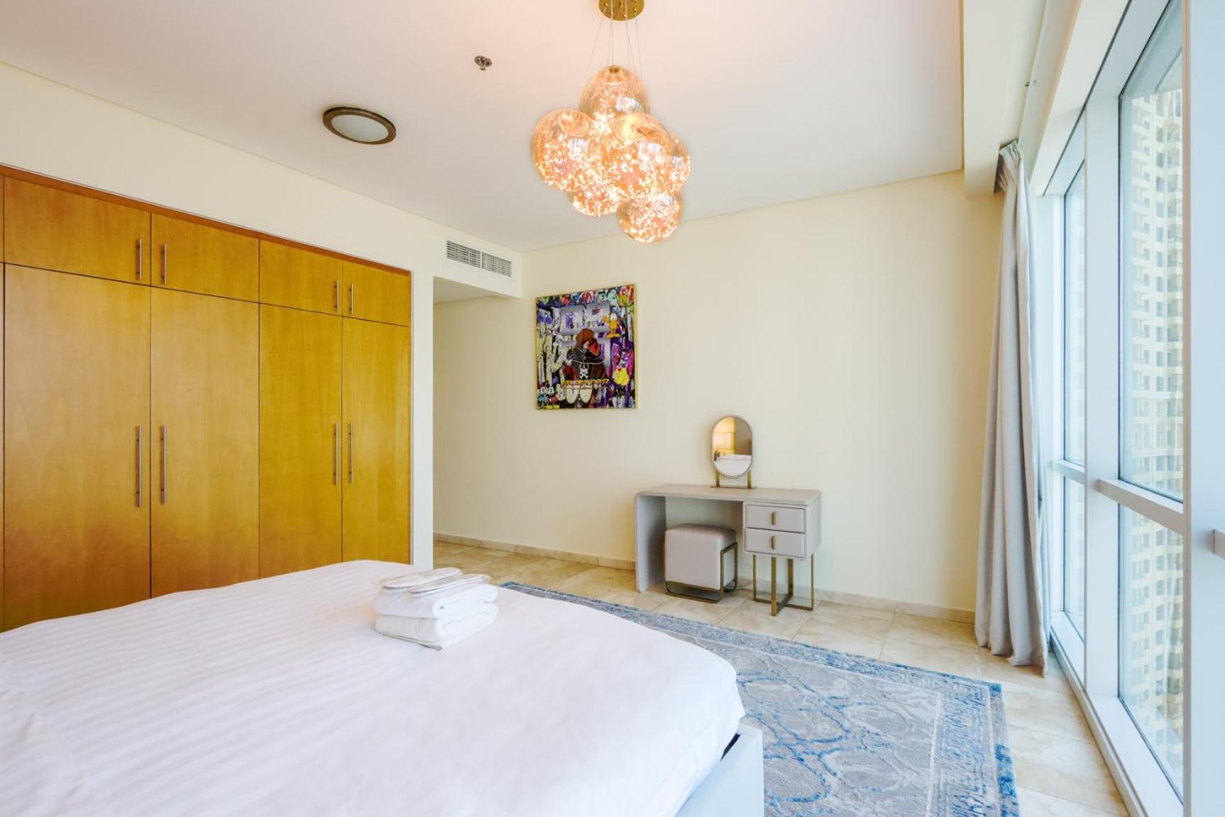 Heart Of Jbr - Al Fattan Marine Tower 3 Bedroom En-suite Maid With Sea View Apartament *