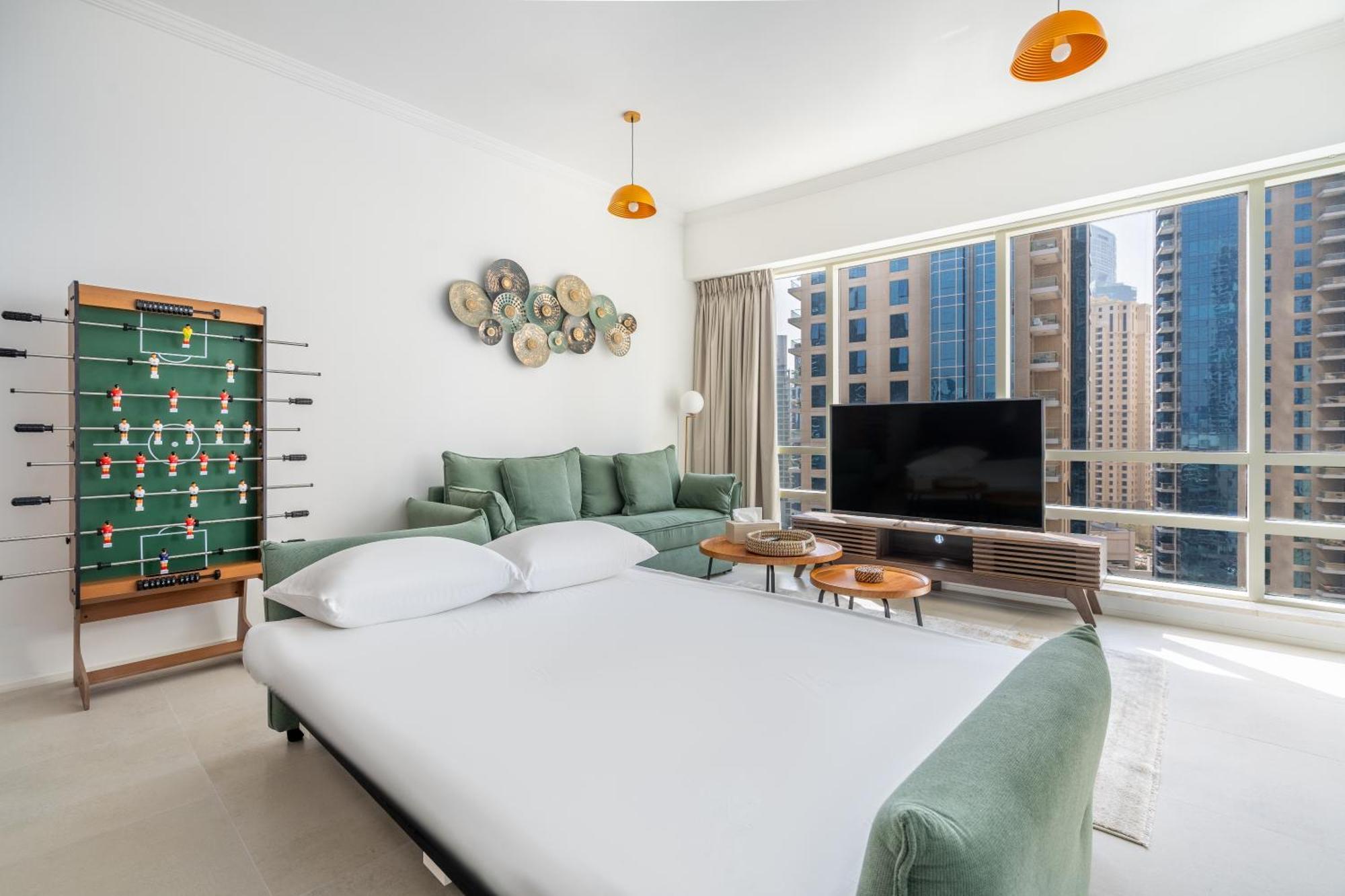 Apartamento Spacious & Luxurious 1br - Marina Views - 3mn Walk To Tram, Jbr & (adults Only) *