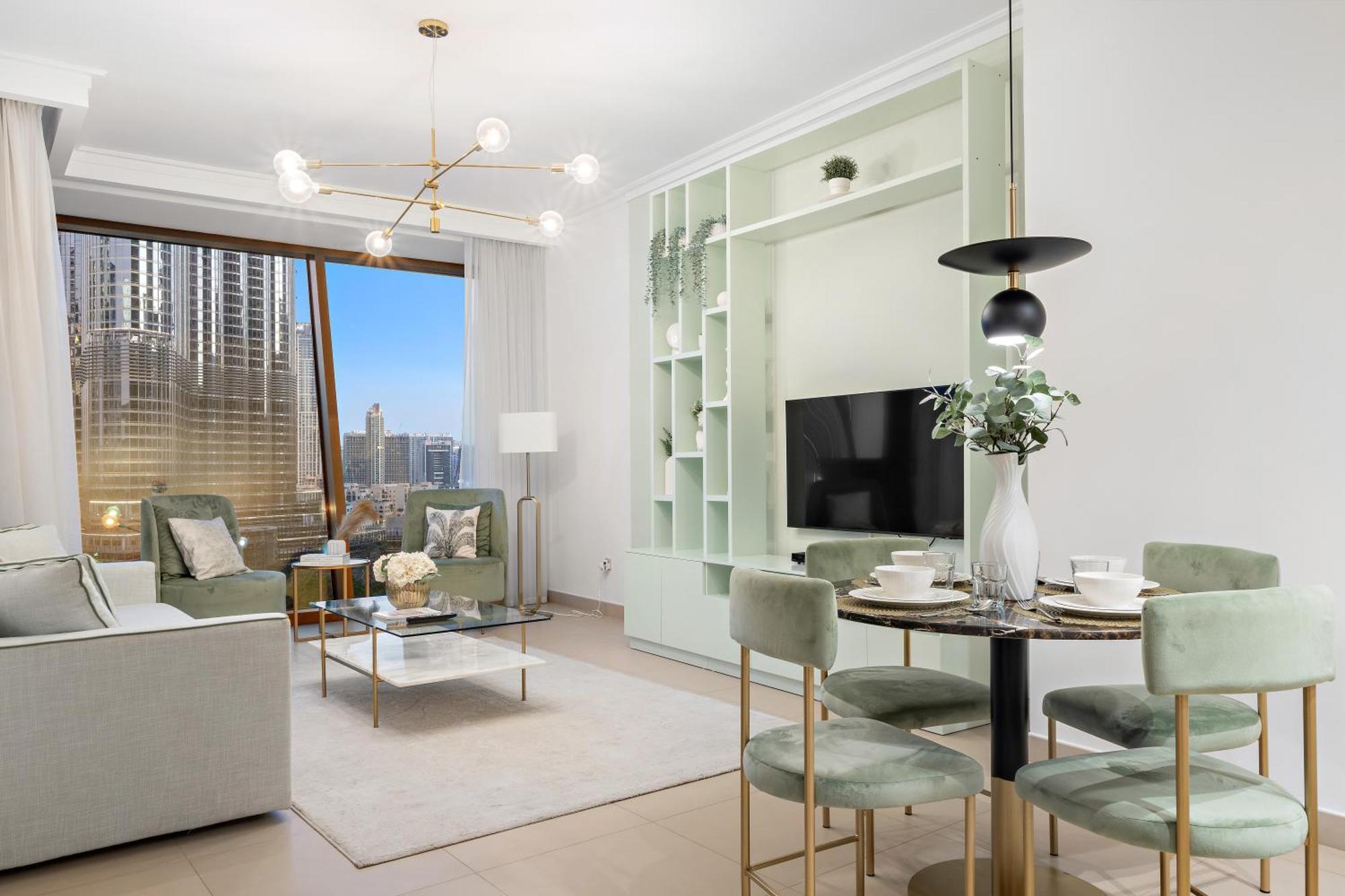 First Class 1br With Full Burj Khalifa View Appartement