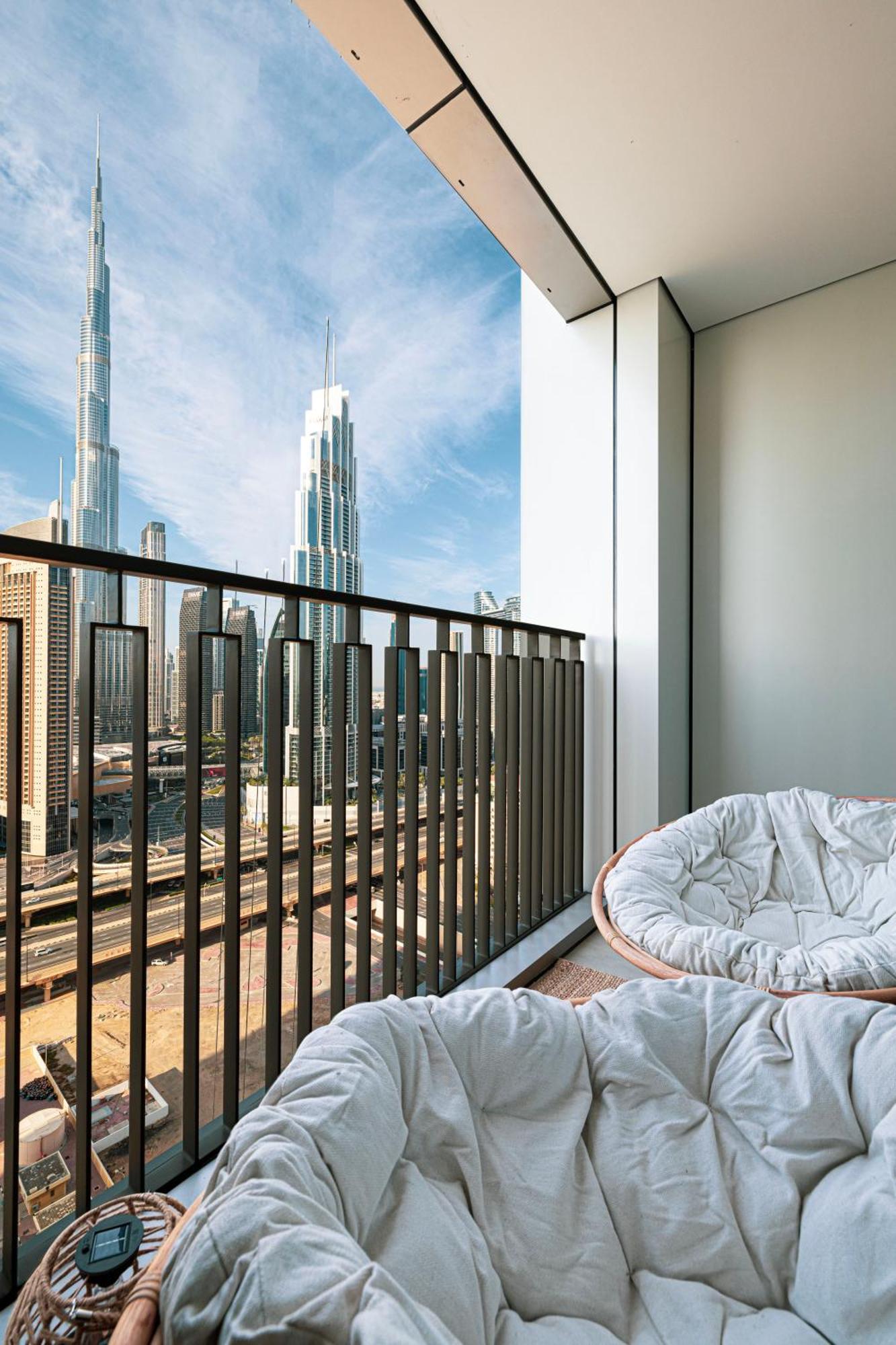Appartement Burj Khalifa View, High Floor, Mall Access, Gym, Infinity-pool, Playground, Bbq, Family Friendly *