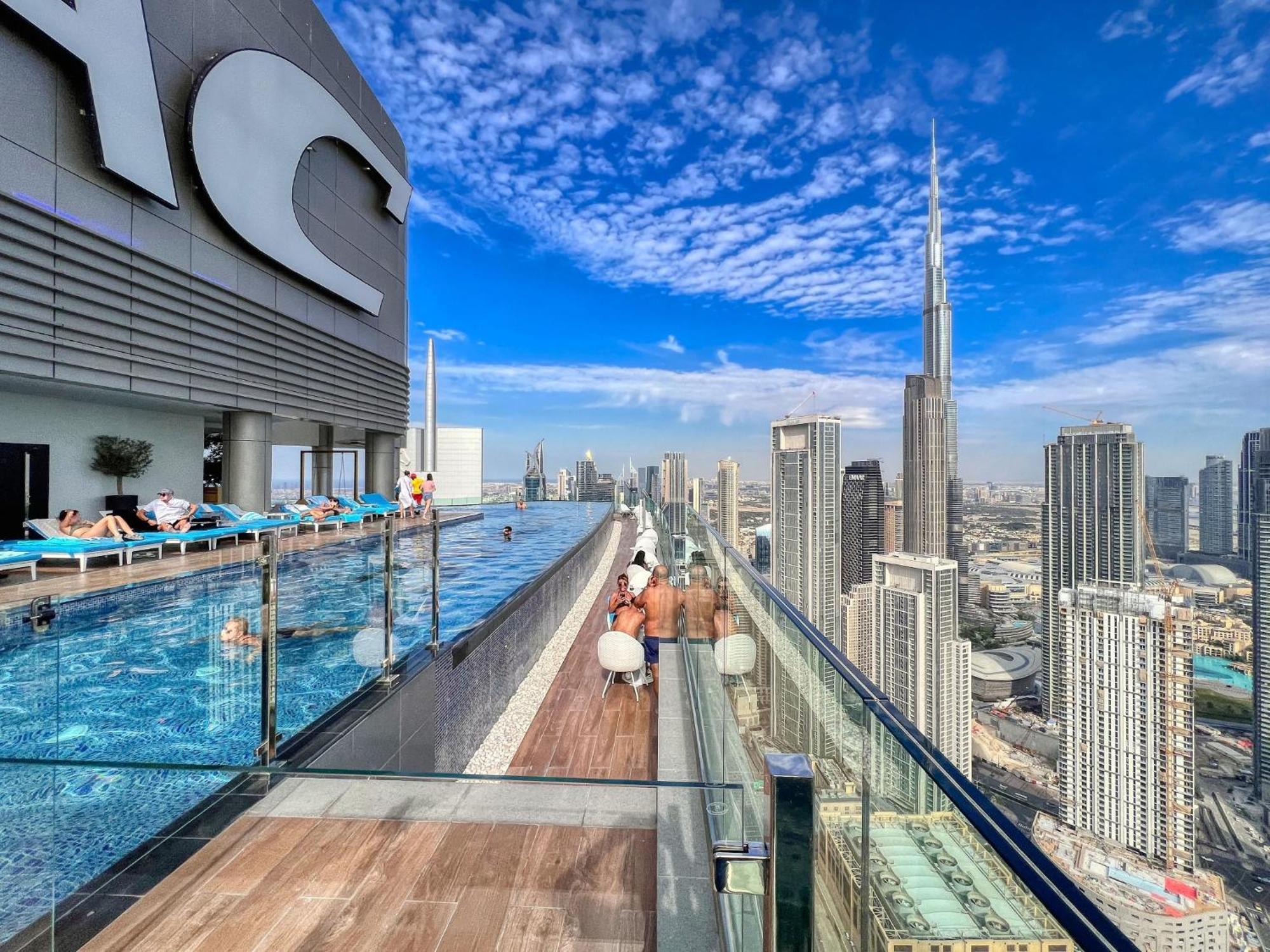 Apartament Scenic Infinity Pool With Burj Khalifa Views