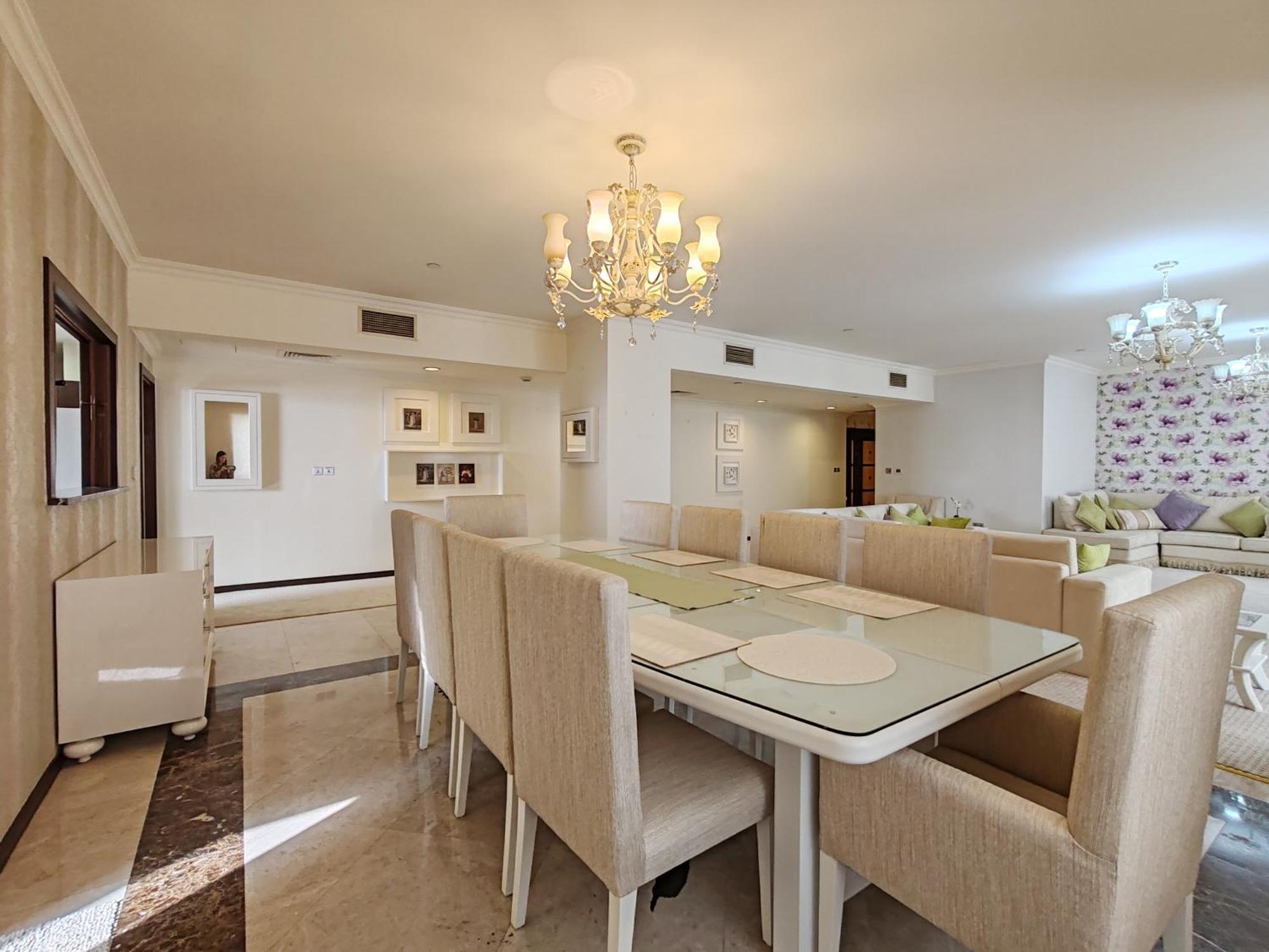 Marble Upgraded Sea Front 6 Bedroom Penthouse On Jbr Lejlighed *