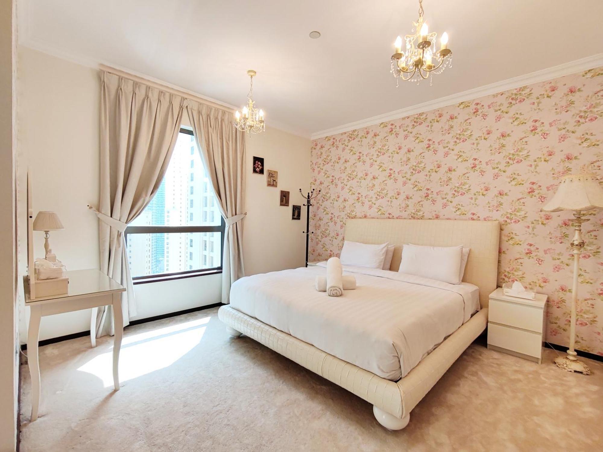 Marble Upgraded Sea Front 6 Bedroom Penthouse On Jbr Lejlighed
