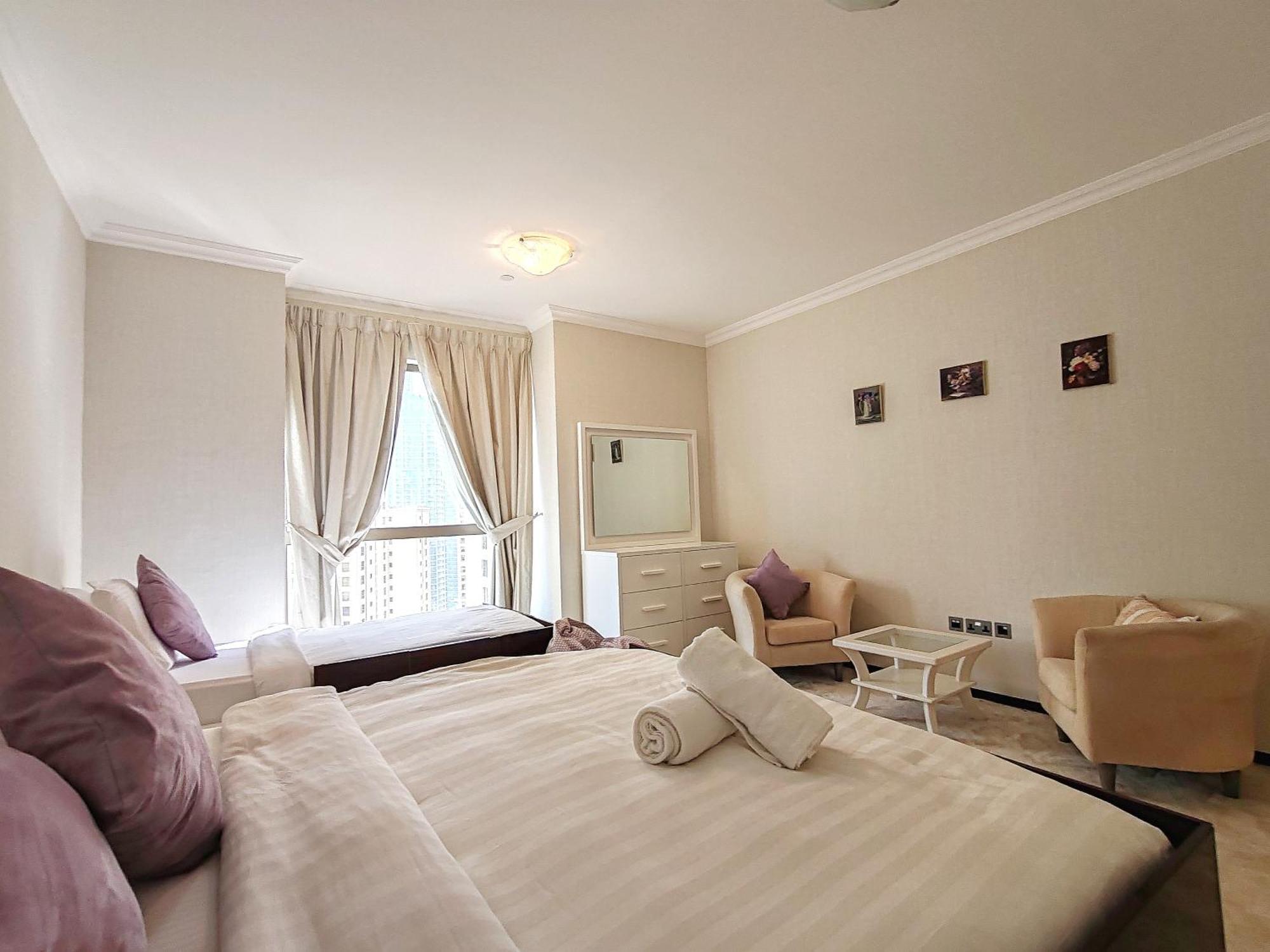 Marble Upgraded Sea Front 6 Bedroom Penthouse On Jbr Lejlighed Dubai