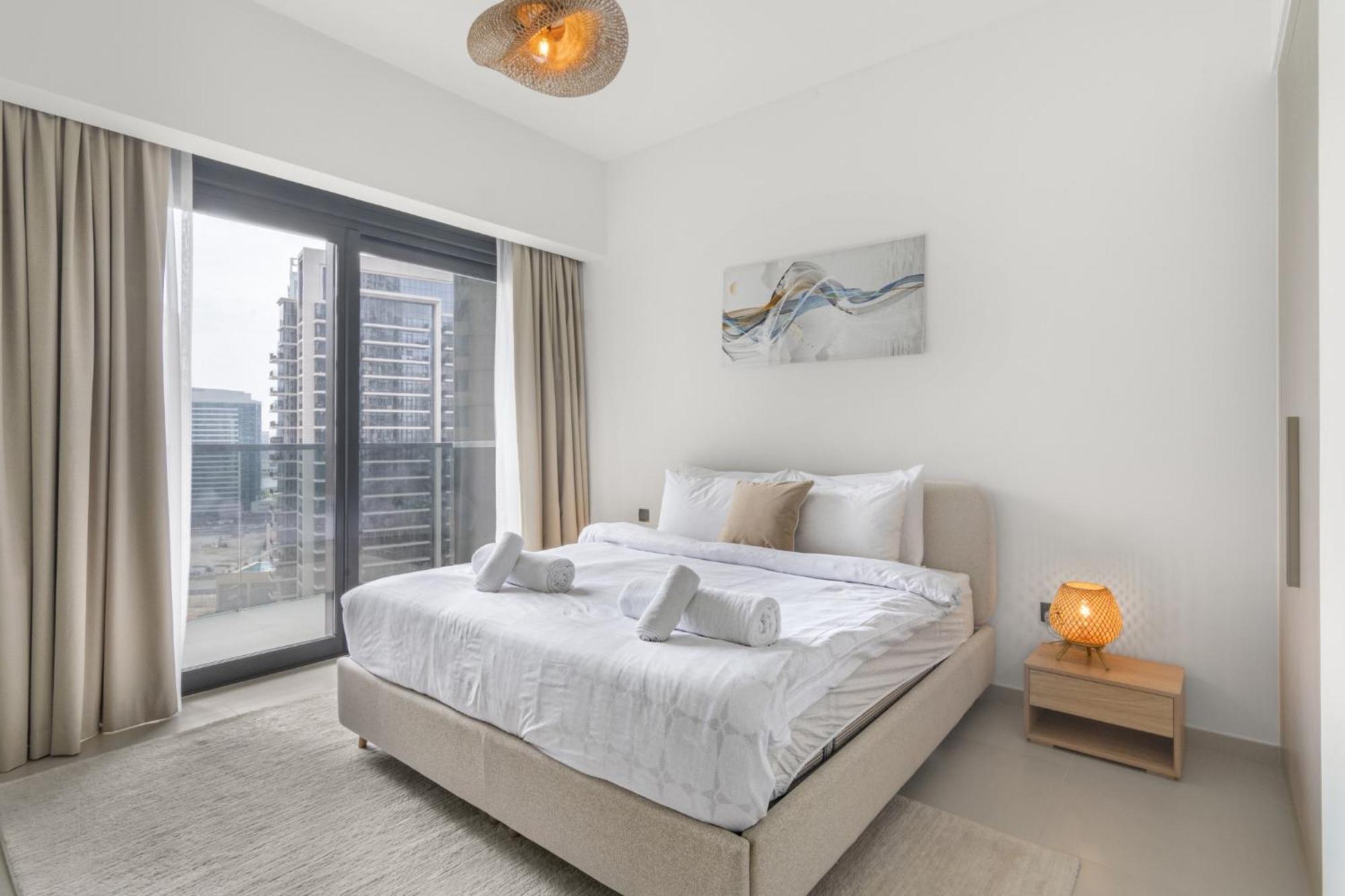 Vakantiehuis Downtown Dubai- 2br In Act Towers