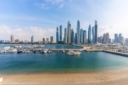 Apartamento Private Beachfront 1 Bed With 180 View Of Marina Skyline