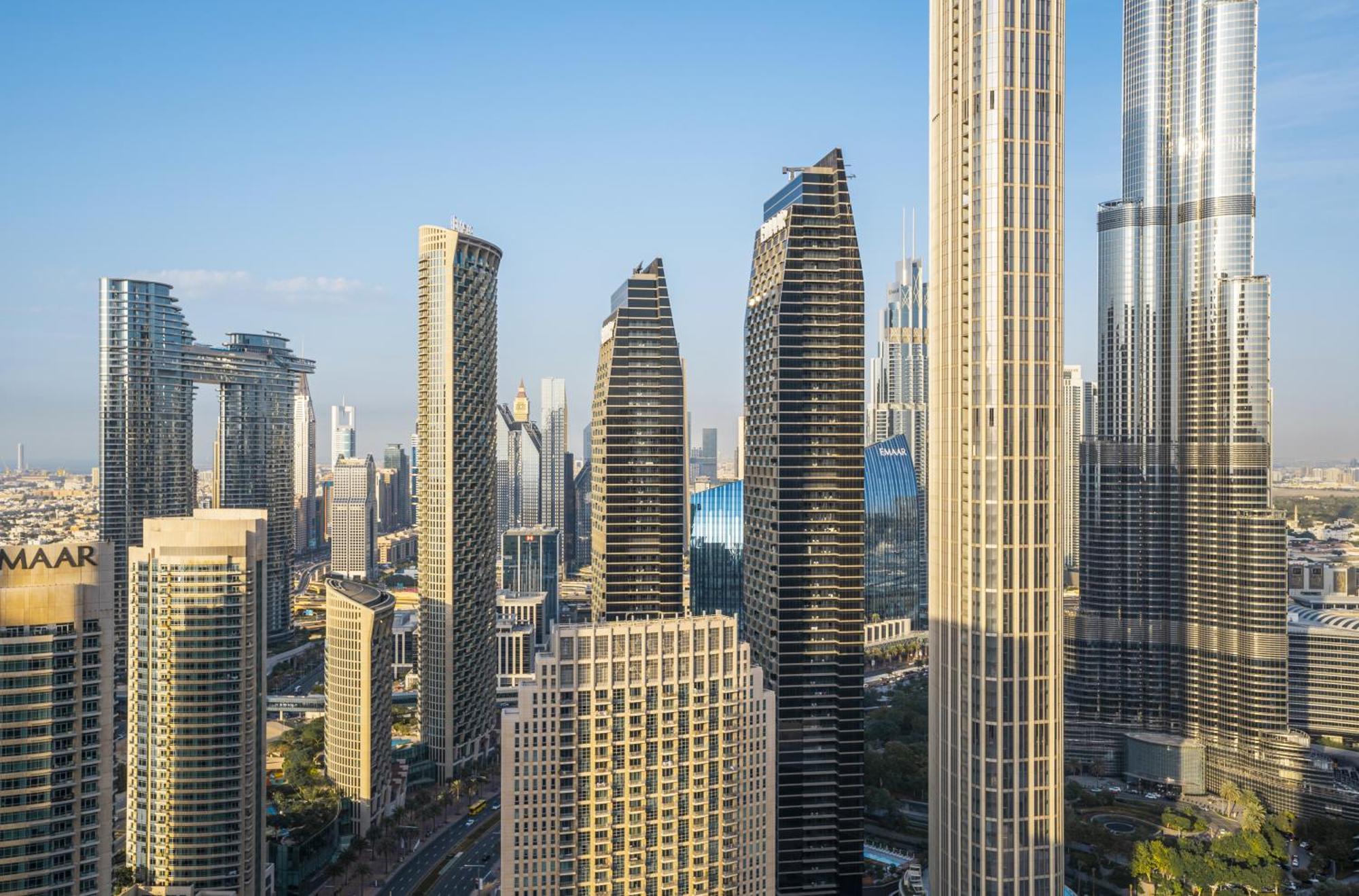 Apartamento Cozy At Floor With Burj View From Balcony 173bc1