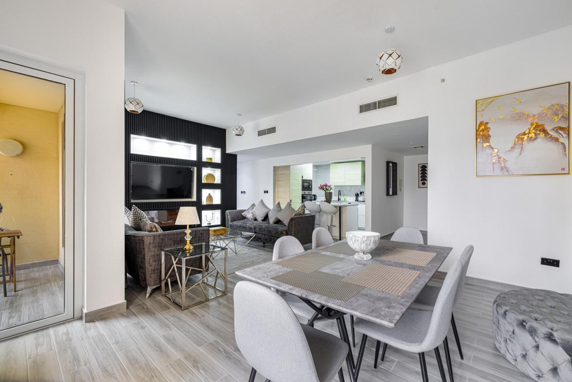 Upgraded 3 Bedroom At Jbr With Jacuzzi Apartamento