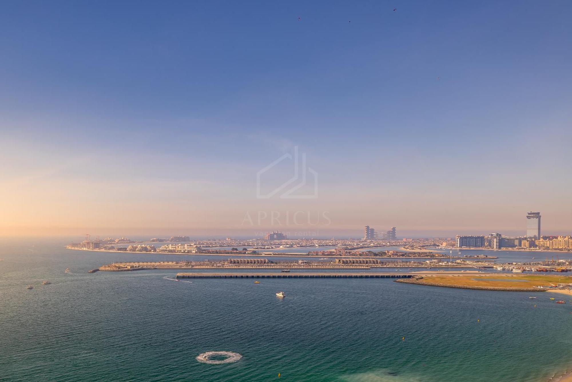 Panoramic Sea View From New 2bd In La Vie Jbr Appartement *