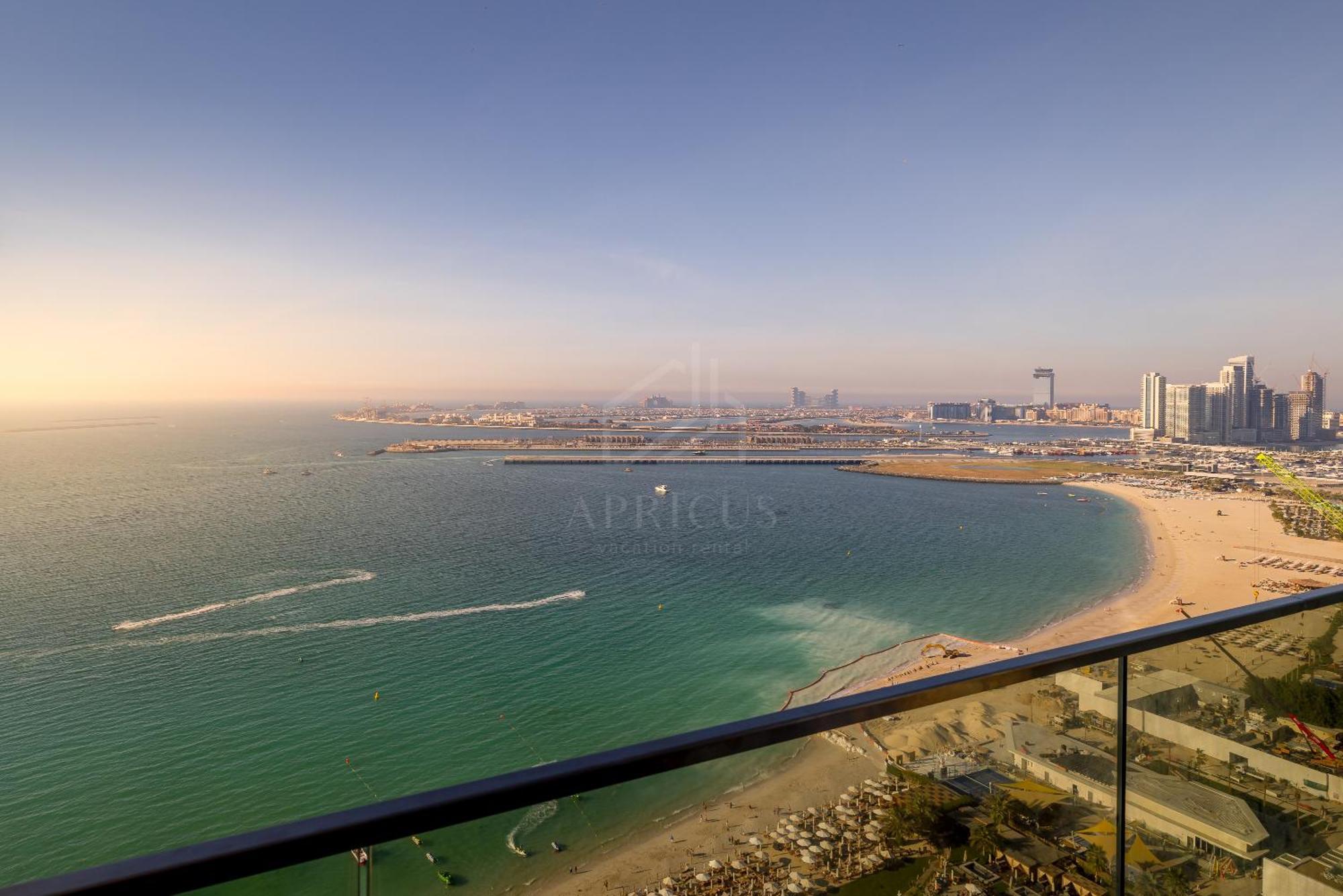 Panoramic Sea View From New 2bd In La Vie Jbr Dubaï