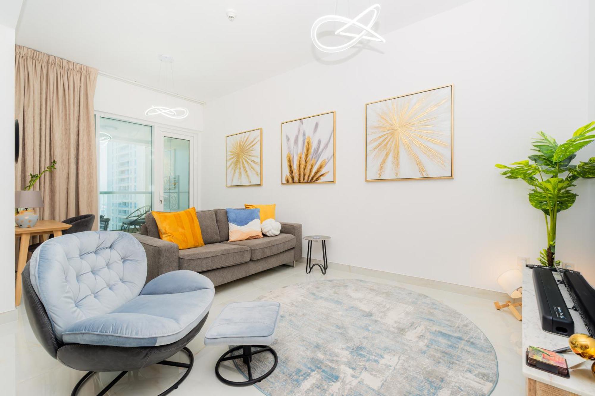 Apartahotel Marina,jbr -luxurious 2 Bedroom King Dubái