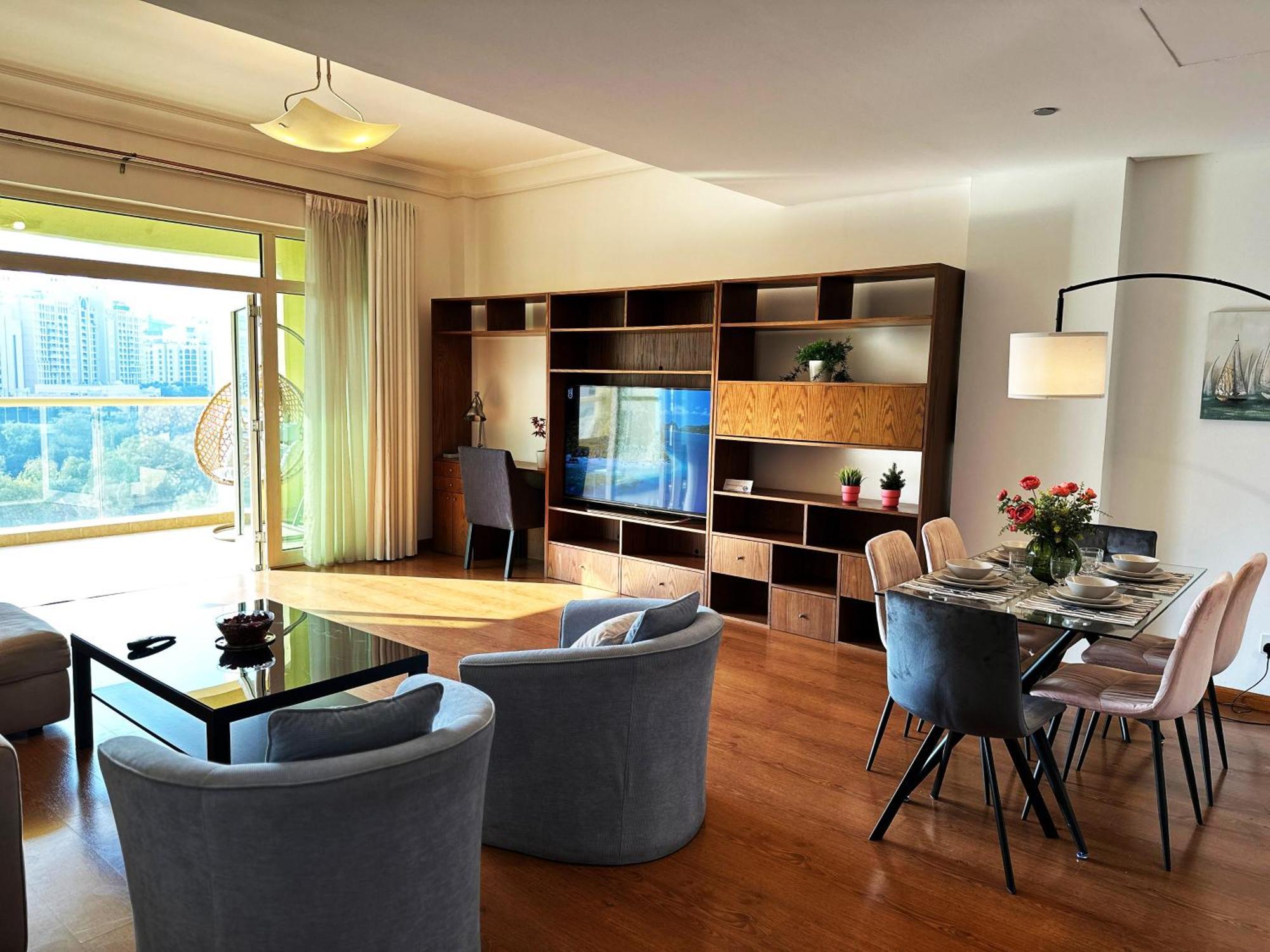 Seaside Serenity Elegant 1br Escape In Palm Jumeirah By La Buena Vida Homes Apartamento *