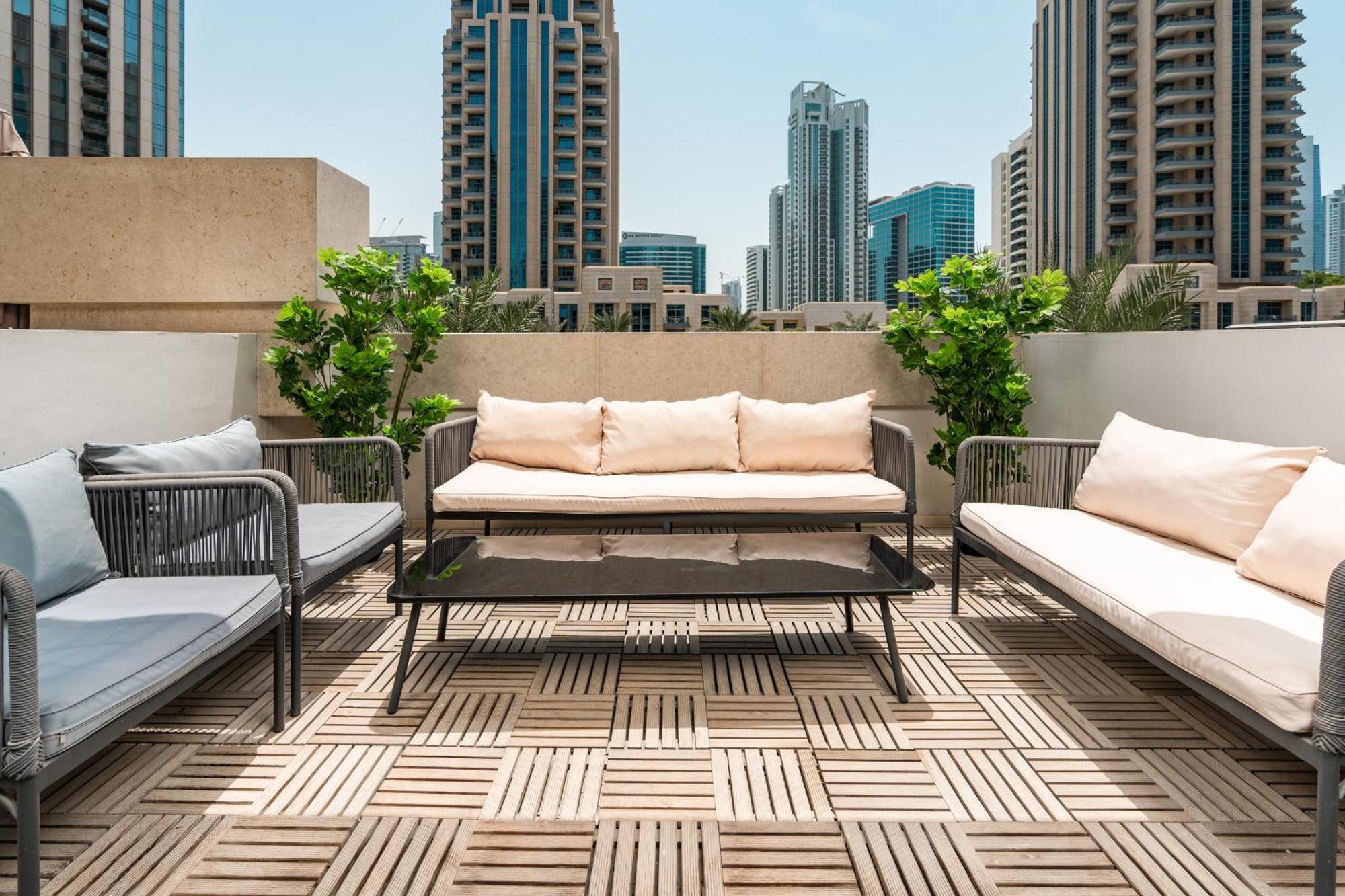Prime Retreats - 29 Emaar Boulevard Downtown Lägenhet *