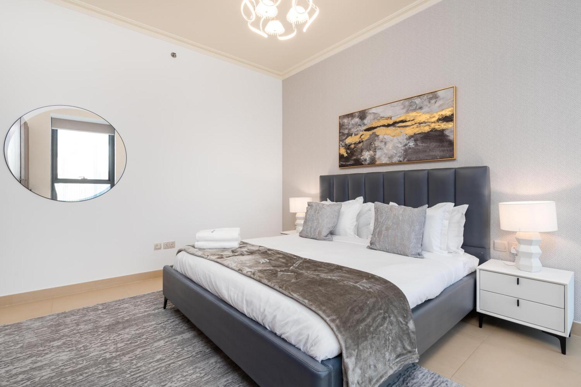 Whitesage - Unbeatable Views Of Burj Khalifa In This Huge 3br *