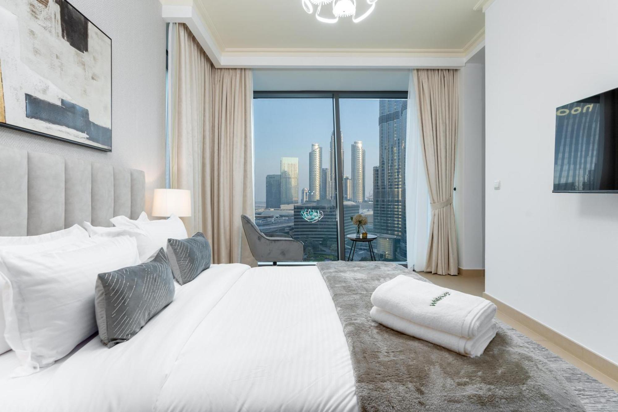 Apartemen Whitesage - Unbeatable Views Of Burj Khalifa In This Huge 3br