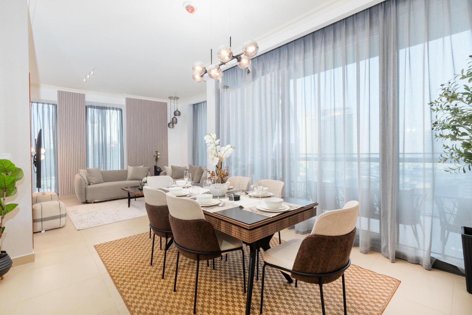 Apartemen Whitesage - Unbeatable Views Of Burj Khalifa In This Huge 3br Dubai