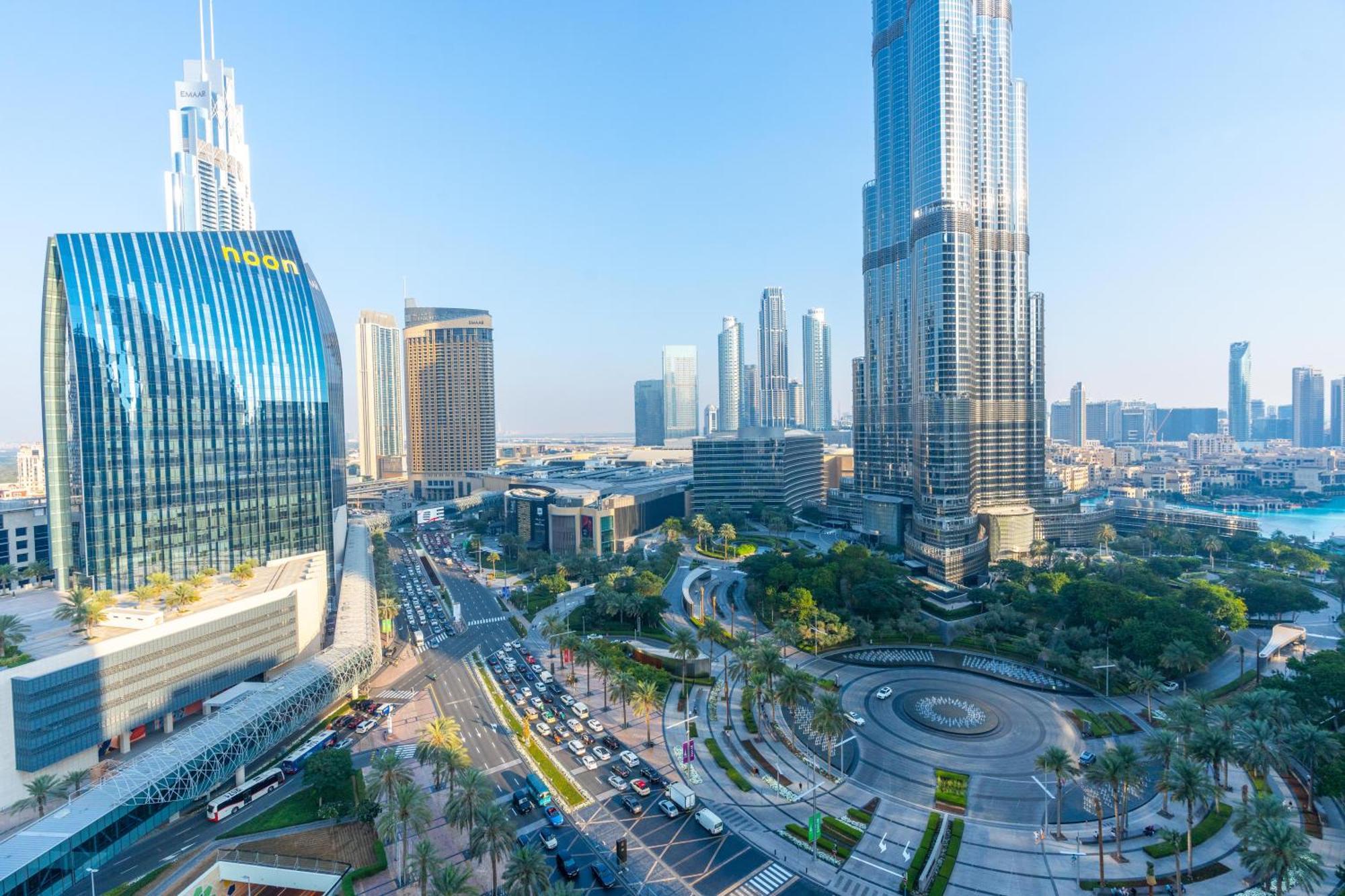 Whitesage - Unbeatable Views Of Burj Khalifa In This Huge 3br Apartemen