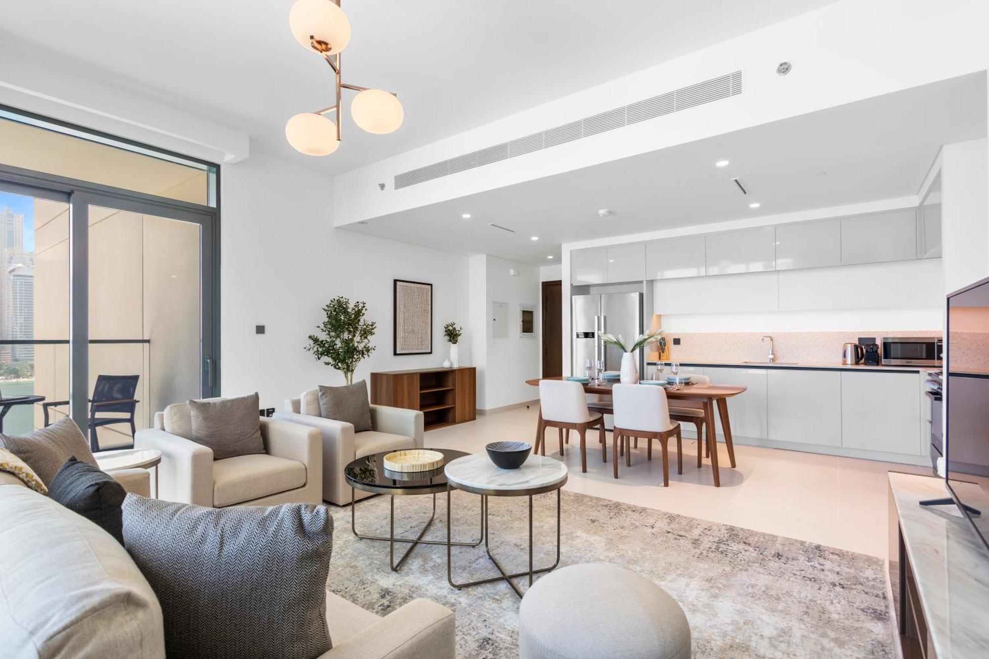Appartement Luxurious Living In The Heart Of Emaar Beachfront *