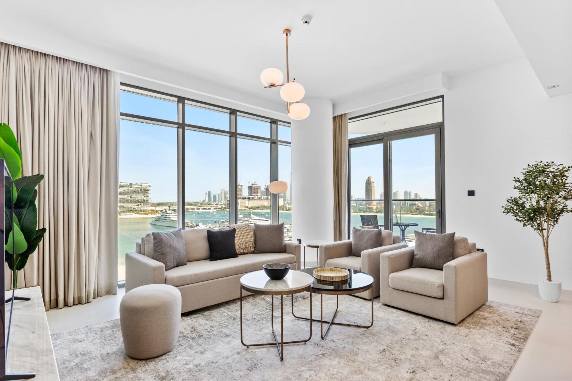 Luxurious Living In The Heart Of Emaar Beachfront Appartement Dubaï