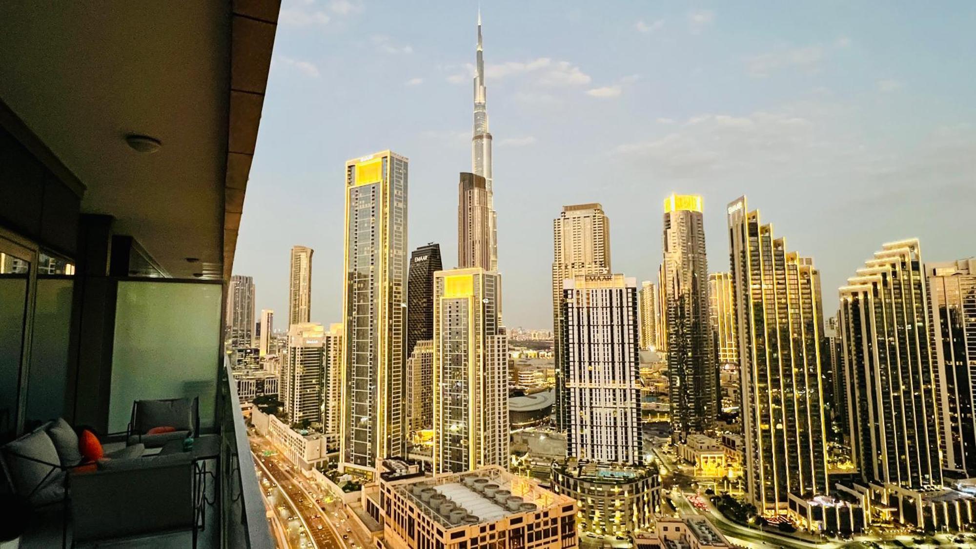 Appartement Full Burj Khalifa View Lux 2bedroom With Rooftop Pool Location In Paramount Midtown Dubai