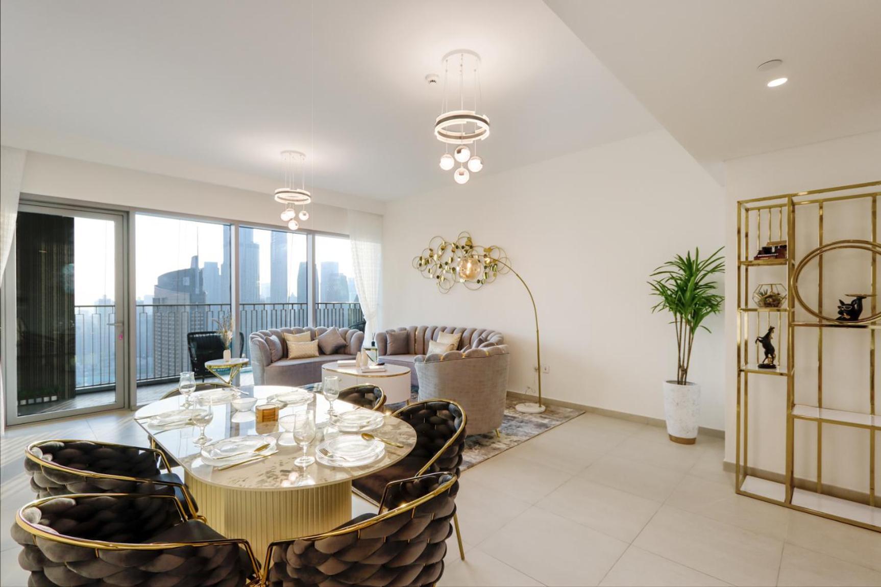 Livbnb - Elegant 3+1 W/ Burj View, Near Mall * Dubaï