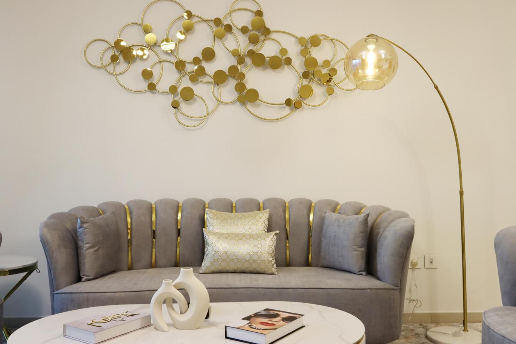 Livbnb - Elegant 3+1 W/ Burj View, Near Mall Appartement Dubaï
