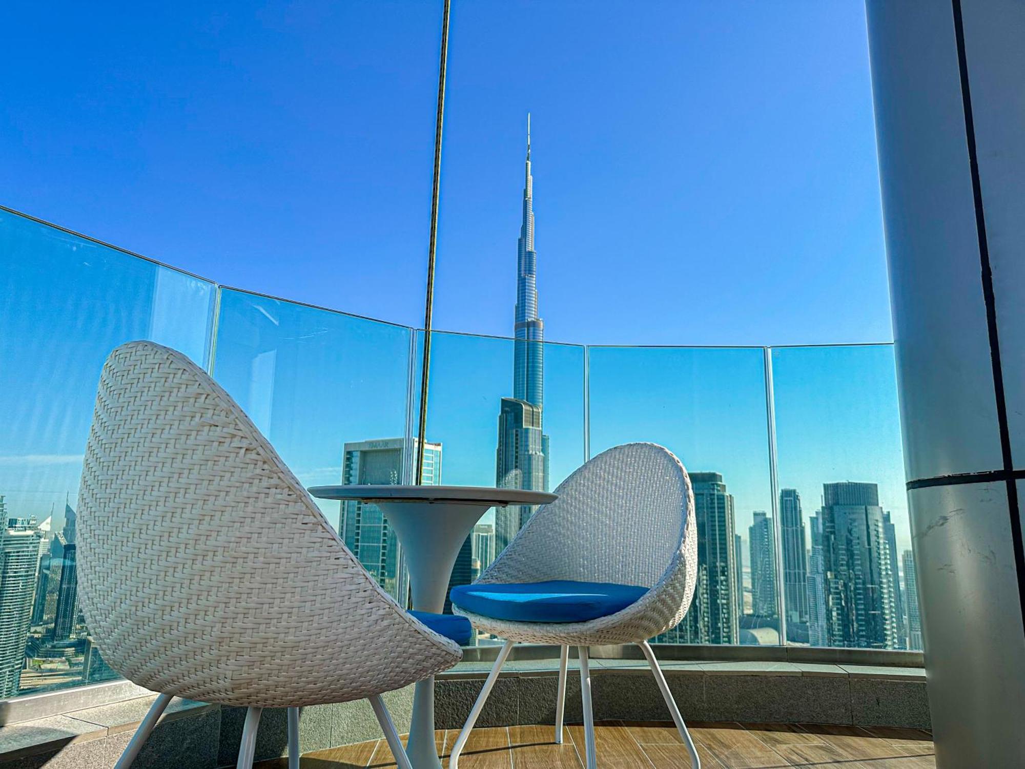Appartement Full Burj Khalifa View Lux 2bedroom With Rooftop Pool Location In Paramount Midtown