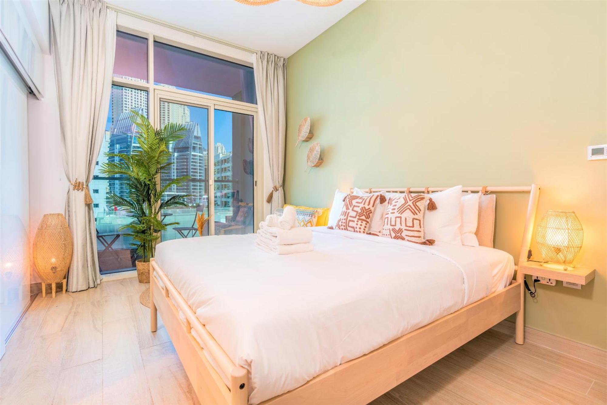 Stunning With Balcony & Marina View Appartement Dubaï