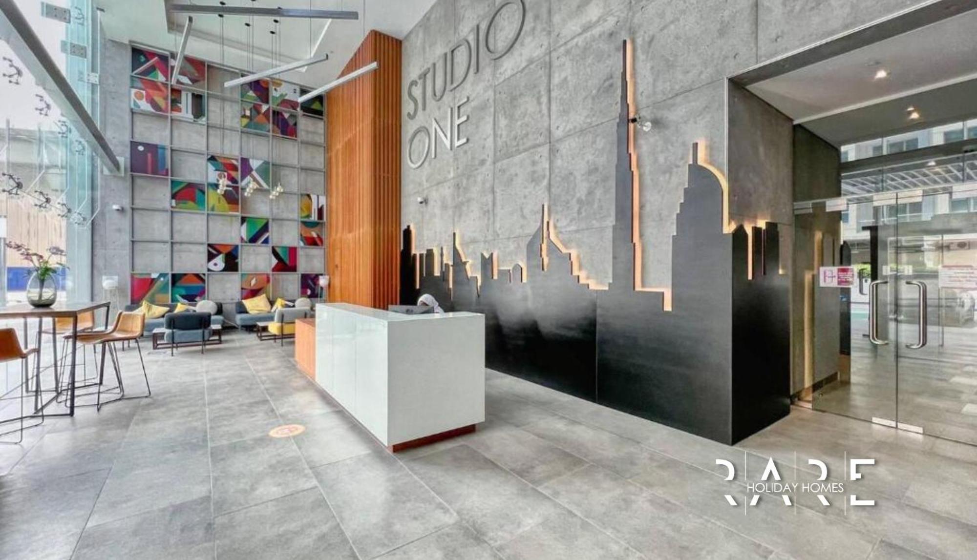 Rare Homes - Studio One Tower - Close To Ain - R312 - Marina * Dubái