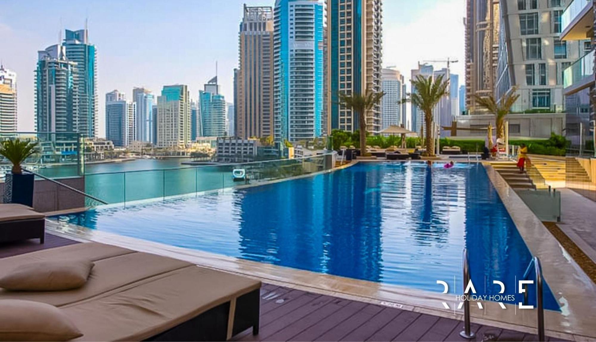 Rare Offers With Palm View - Beachfront - Fendi Interior - Damac Heights - R6303 - Marina Lägenhet